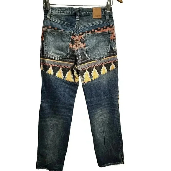 Free People We The‎ Free Rocky Mountain Straight Leg Jeans Women’s Size 24 - Picture 3 of 7